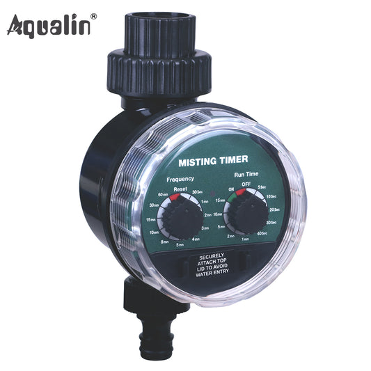 Misting Ball Valve Seconds Watering Timer Automatic Electronic Water Timer Home Garden Controller #21025M2 - Aqualin Official Store