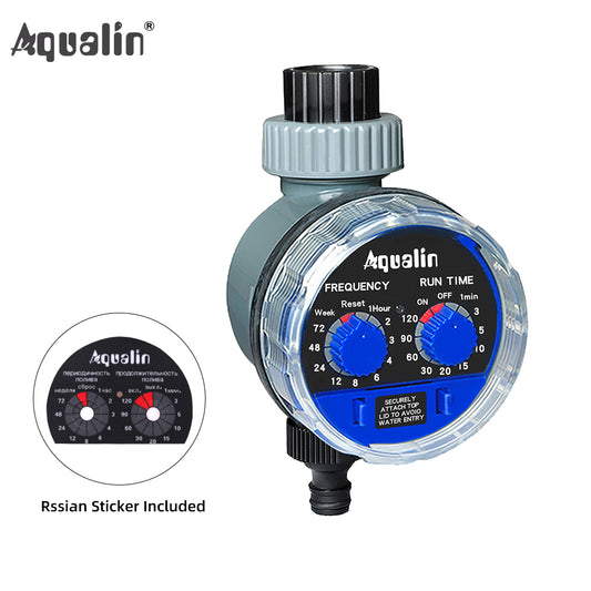 Garden  Water Timer Ball Valve Automatic Electronic Irrigation Timer Controller  System #21025 - Aqualin Official Store