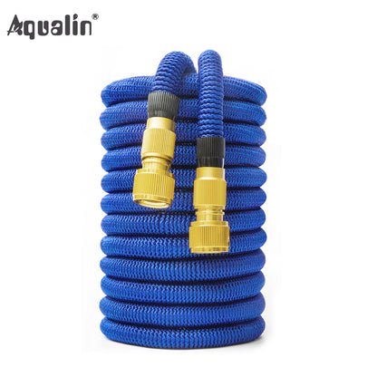 Garden Flexible Hose Garden Irrigation Expandable Magic Watering Pipe Double Latex High Pressure Car Wash Hose #WG60001 - Aqualin Official Store